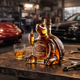 Decantador de whisky - edição tartaruga
