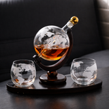 Karafa de whisky - Edição mapa-múndi