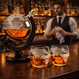 Karafa de whisky - Edição mapa-múndi