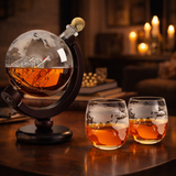 Karafa de whisky - Edição mapa-múndi
