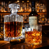 Karafa para whisky - Conjunto com garrafa e copos