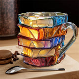 Caneca Única em 3D para Apaixonados por Literatura