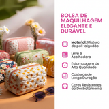 Bolsa de Maquilhagem Almofadada Néctar Brilhante