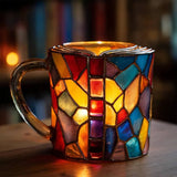Caneca Artesanal 3D Aurora Book