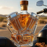 Motor V Twin Garrafa de Whiskey