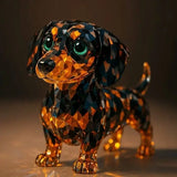 cão salsicha de Cristal
