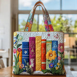 Mala Artesanal Biblioteca Floral