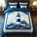Conjunto de roupa de cama acolchoada de 3 peças - Brisa de Beacon