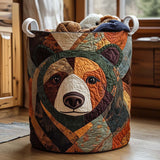 Cesto de Roupa Almofadado Trilha do Urso