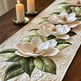 Caminho de mesa acolchoado - Graça em Flor