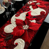 Caminho de mesa acolchoado - Ondas Cardiais
