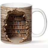 Caneca Cativante de Biblioteca com Ativação por Calor