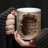 Caneca Cativante de Biblioteca com Ativação por Calor