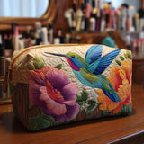 Bolsa de Maquilhagem Almofadada Colibri