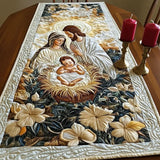 Caminho de mesa acolchoado - Manjedoura Divina