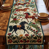 Caminho de mesa acolchoado - Arte Equestre