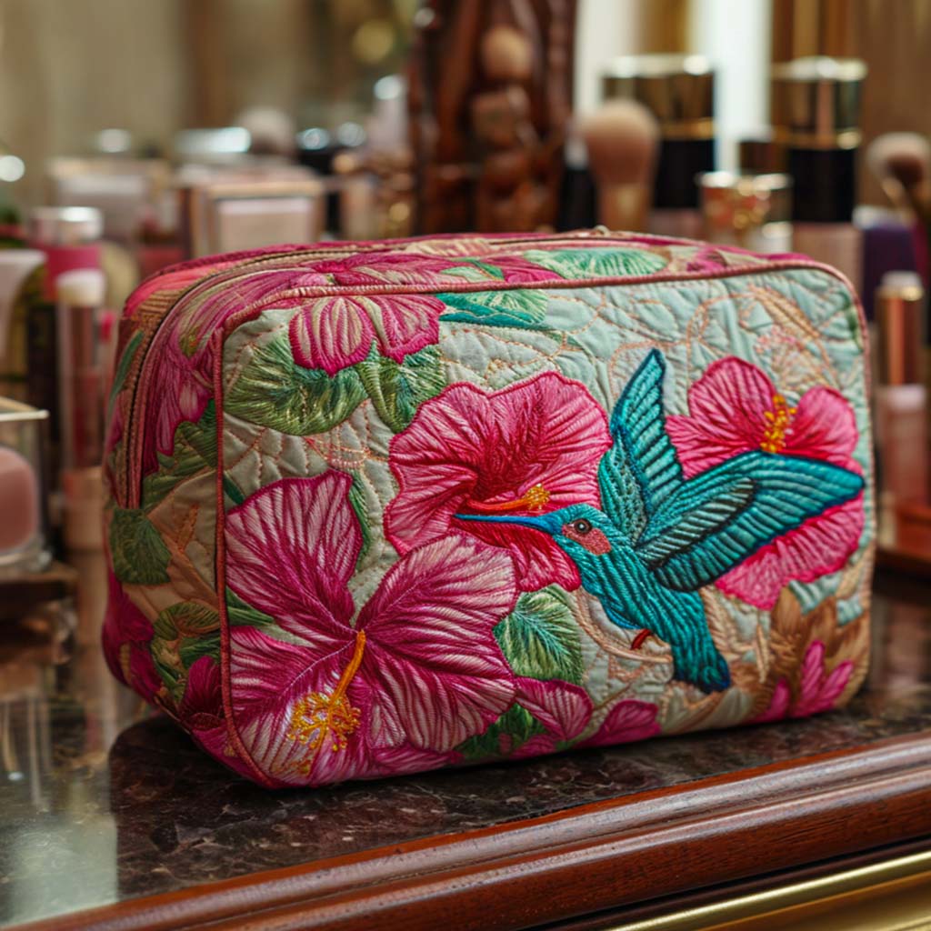 Bolsa de Maquilhagem Almofadada Hummingbird NCU0QN065