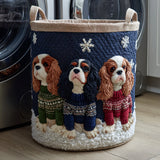 Cesto de Roupa Almofadado King Charles