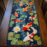 Caminho de mesa acolchoado - Sonho de Koi
