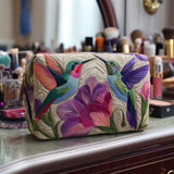Bolsa de Maquilhagem Almofadada Colibri