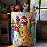 Cesto de Roupa Almofadado Poultry Parade