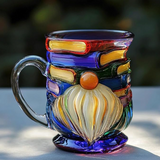 Caneca Artesanal de Anão em 3D para Apaixonados por Livros