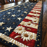 Caminho de mesa acolchoado - Beleza Estrelada