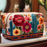 Bolsa de Maquilhagem Almofadada Suculenta ao Sol