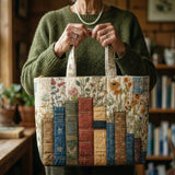 Mala Acolchoada Coleção Livros e Flores